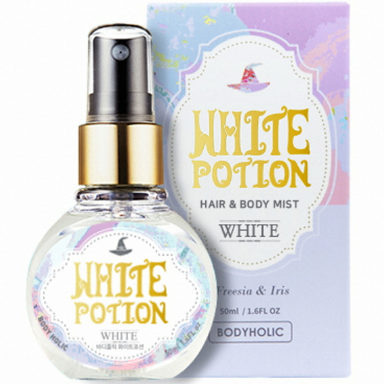 바디홀릭 화이트 포션 헤어 앤 바디미스트 50ml (1개)