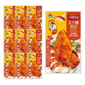 사조대림 소스에 퐁닭 양념치킨 130g (10개)_이미지