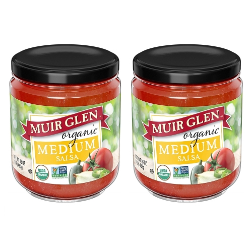 [불명] Muir Glen 미디움 살사 453g 2병 Muir Glen Organic_이미지