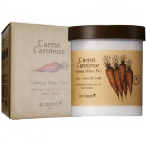 스킨푸드 캐롯 카로틴 카밍 워터 패드 60매 (6개)