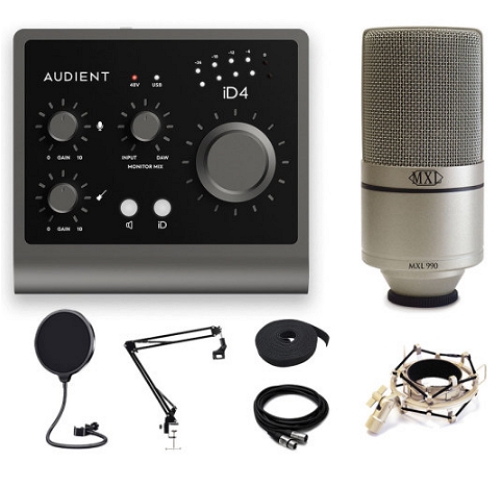 Audient iD4 MK2 (+ 마이크, MXL 990)_이미지