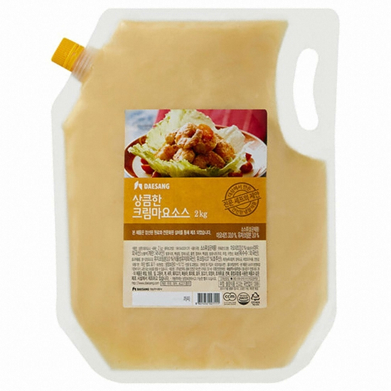 청정원 쉐프원 상큼한 크림마요소스 2kg (1개)_이미지