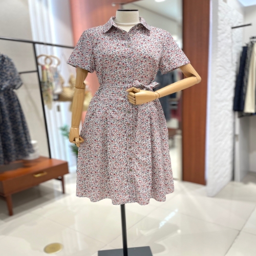 BCBG 체리 플라워 원피스 B5B4O681_이미지