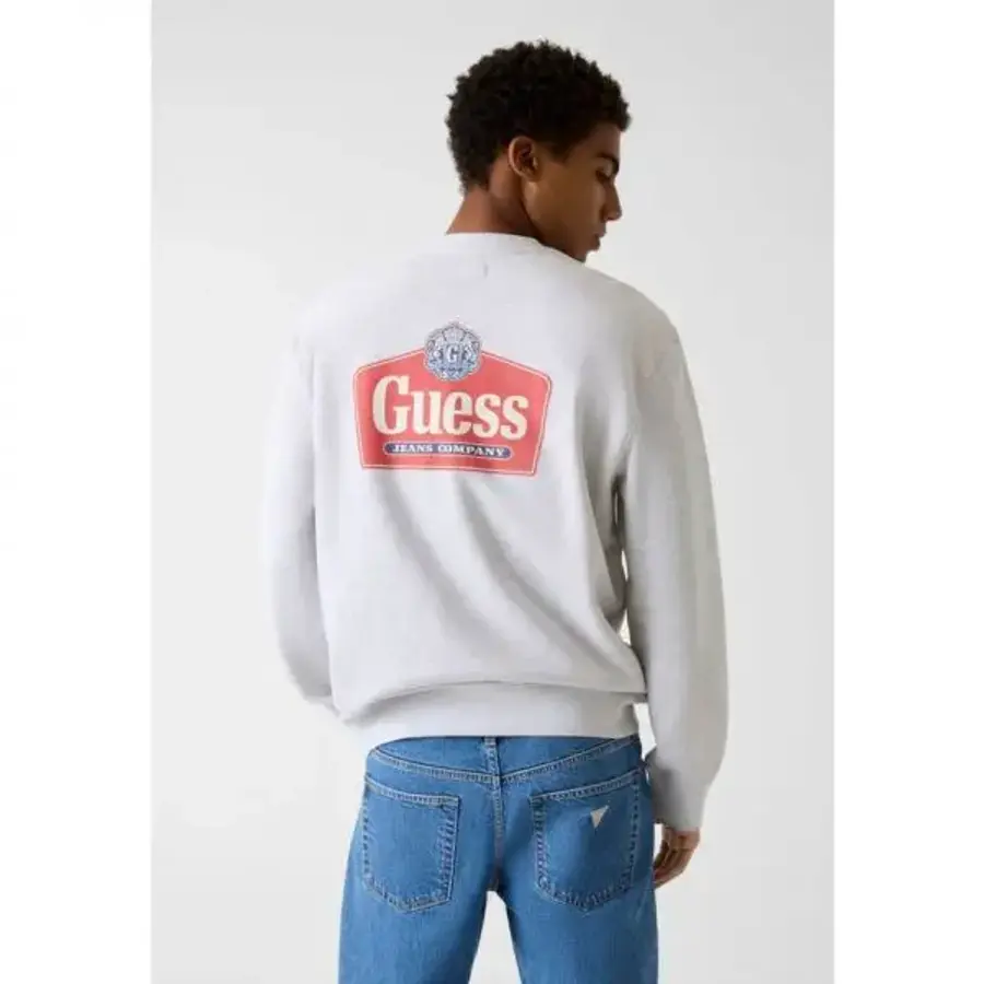 Jeans 진 MIT 프린트 로고 스웨트셔츠 회색 7652256