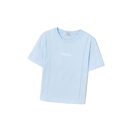ltgt 그래픽 반소매 티셔츠 스카이 블루 165342AY3Q 370394