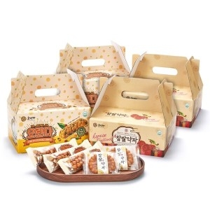 찹쌀약과 1kg x 2개+오란다 360g x 2개