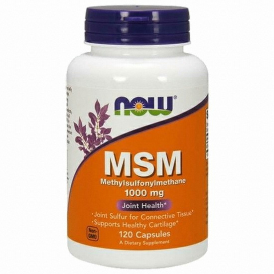 나우푸드 MSM 1000mg 120캡슐 (해외) (1개)_이미지