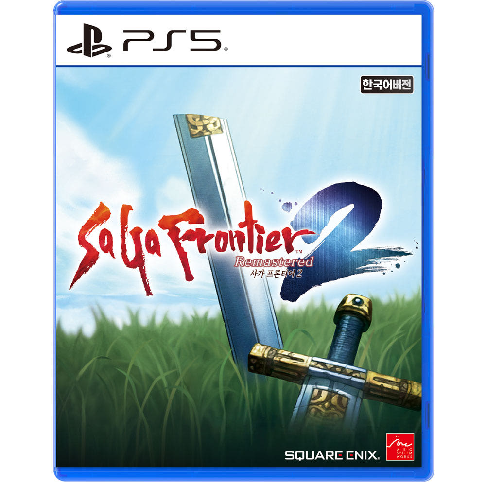 사가 프론티어 2 리마스터 한글판 PS5, 패키지디스크_이미지