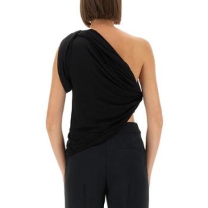 릭오웬스 반팔 티셔츠 LI02E3110 RV09 BLACK