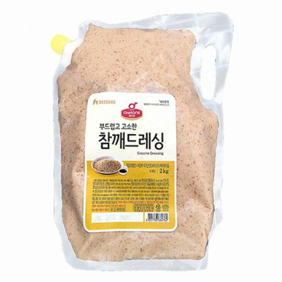 대상 쉐프원 참깨 드레싱 2kg (1개)