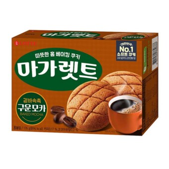 롯데웰푸드 마가렛트 구운모카 8개입 176g
