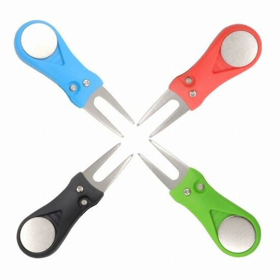 리은 원클릭 접이식 골프 잔디 보수기