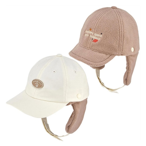 뉴발란스 국내판 키즈 2WAY 귀달이캡 NK8BCF307U-IVORY P2411 아동모자