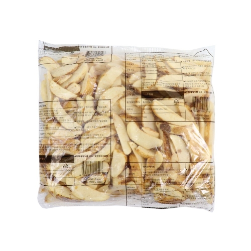 맥케인 웨지감자 반달 감자튀김 10컷웨지감자 업소용 대용량 2kg [1개]