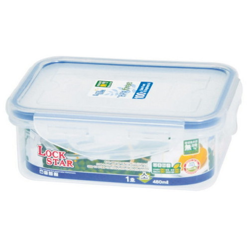 락스타 밀폐용기 1호 소 500ml (1개)_이미지
