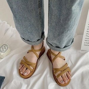 셀러허브 JHQOS95R_4B 여성 여자샌들 3컬러 비오는날 뒷밴딩 샌들