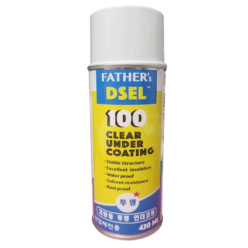 파더스 차량 투명 언더코팅제 DSEL-100 420ml (1개)_이미지