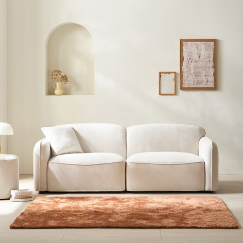 세계가구 스모어 패브릭 소파 3인용