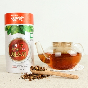 석로다원 수제 유기농 7가지 채소차 100g (1개)_이미지