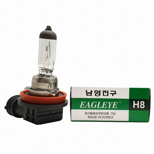 남영전구 이글아이 할로겐 전구 12V (H8, 35W)