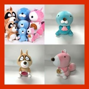 보노보노 포로리 너구리 너부리 인형25cm 27cm