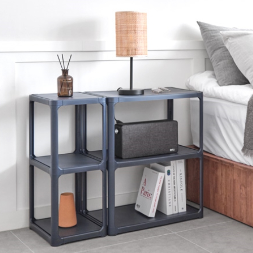 까사마루 리안 와이드 3단 이동식 선반 500_이미지