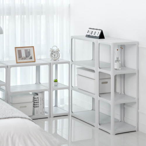 까사마루 리안 와이드 3단 이동식 선반 500_이미지