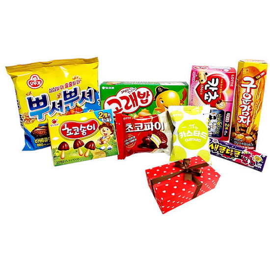 땡땡이 F 과자선물세트 (리본포함) (1세트)
