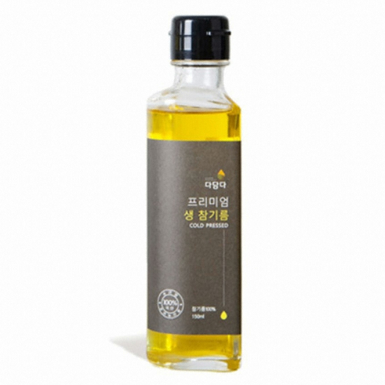 다담다 프리미엄 생참기름 150ml