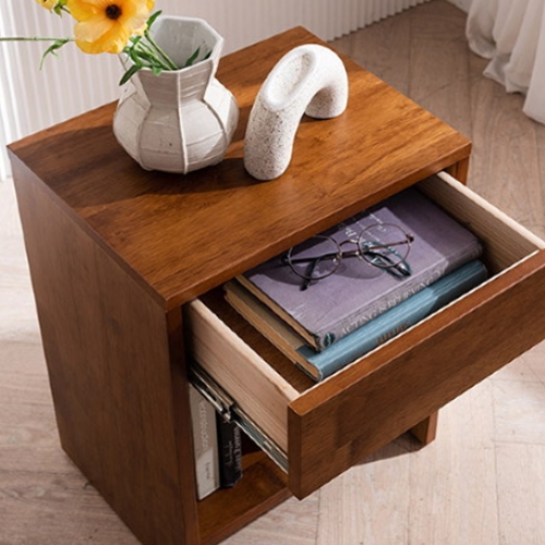 삼익가구 시나 멀티 다용도 원목 서랍형 협탁 400_이미지