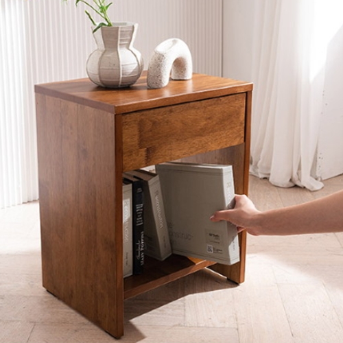 삼익가구 시나 멀티 다용도 원목 서랍형 협탁 400_이미지