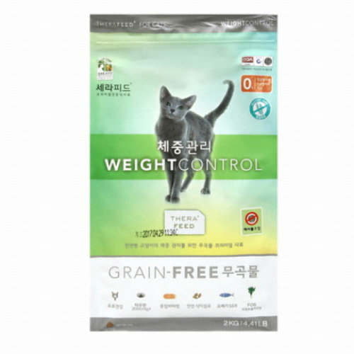대주펫푸드 ㅤ세라피드 그레인프리 캣 체중관리 7kg (1개)_이미지