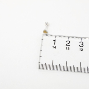 옷자락 여자 쁘띠 하트 오렌지 925 색상 실버 피어싱 41607_A24247_이미지