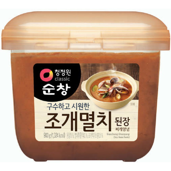 대상 청정원 순창 조개멸치 찌개된장 900g (5개)