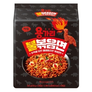 하림 용가리 불볶음면 133g (24개)_이미지