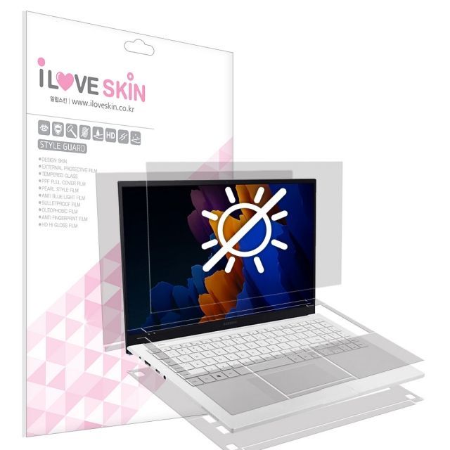 알럽스킨 갤럭시북 이온2 15인치 저반사 액정보호필름