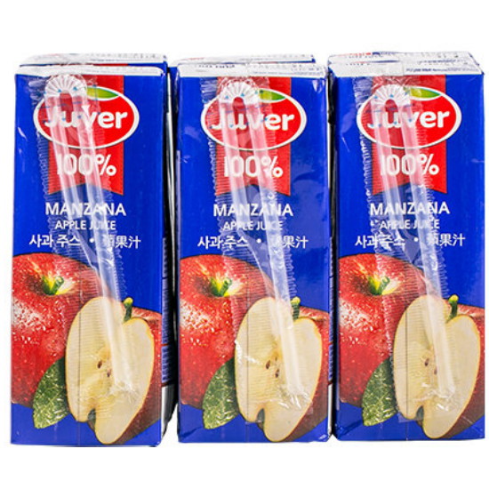 Juver 후버 사과 주스 200ml (30개)
