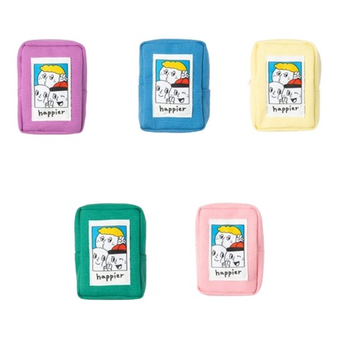 후지필름 INSTAX 오롤리데이 해피어 필름 파우치 (정품)_이미지