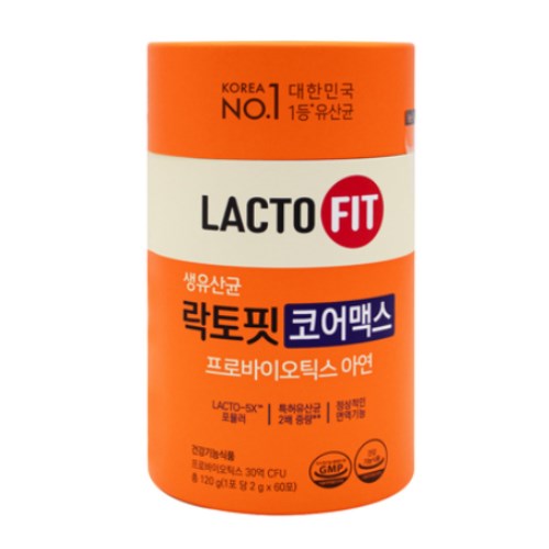 종근당건강 락토핏 5X 생유산균 코어맥스 2g 60포 (12개)_이미지