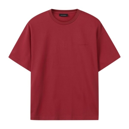 레드 그래픽 하프 슬리브 티셔츠 CWTAM25624REX