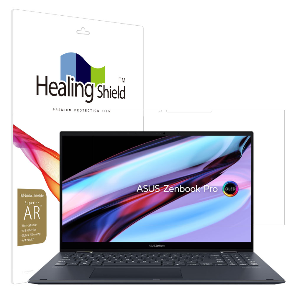 폰트리 힐링쉴드 ASUS 젠북 프로 15 Flip OLED UP6502 고화질 AR 액정보호필름_이미지