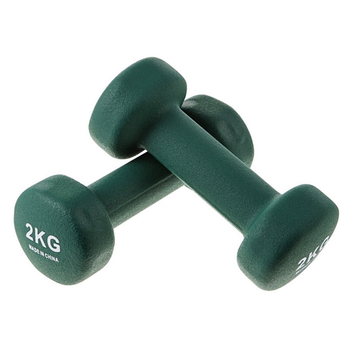 쿠팡 코멧 클래식 논슬립 아령 세트 (2kg, 2개)_이미지