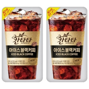 롯데칠성음료 칸타타 아이스 <b>블랙</b> 230ml