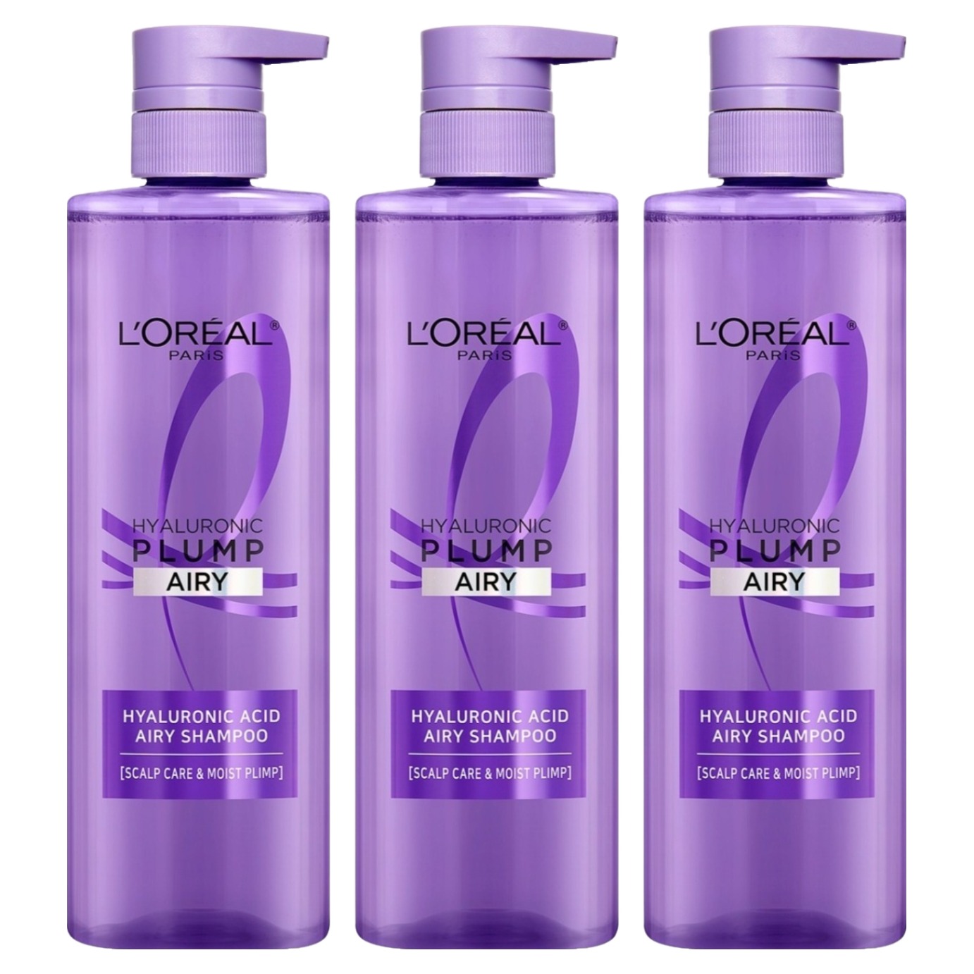 로레알파리 히알루로닉 플럼프 에어리 샴푸 660ml (3개)_이미지