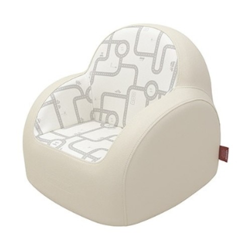 뒹굴러 한샘몰 샘키즈 아기 가죽소파 1인용 (1개)_이미지