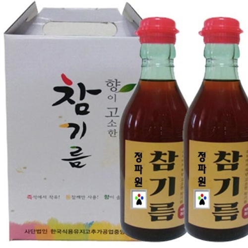 정파원 정파원 들기름 350ml (2개)