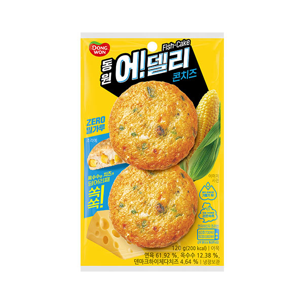 동원F&B 어델리 콘치즈쏙쏙 120g