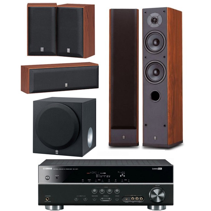 야마하 NS-8900 5.1채널 + 야마하 AV리시버 (HTR-3064, YST-SW012)_이미지