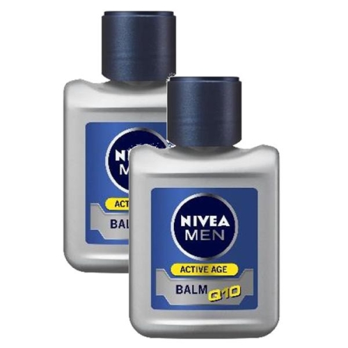 니베아 Men Active Age Balm Q10 맨 액티브 에이지 밤 큐텐 100ml 2팩