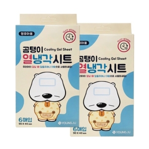 덤앤덤 곰탱이 열냉각시트 (12매)